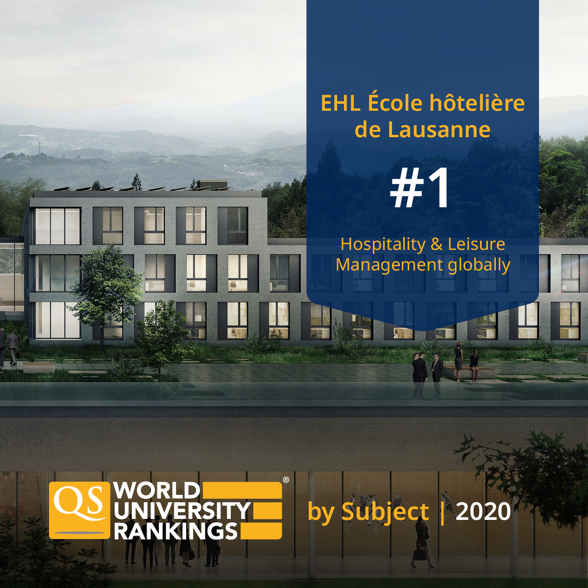 EHL named best hospitality & leisure management school in the world